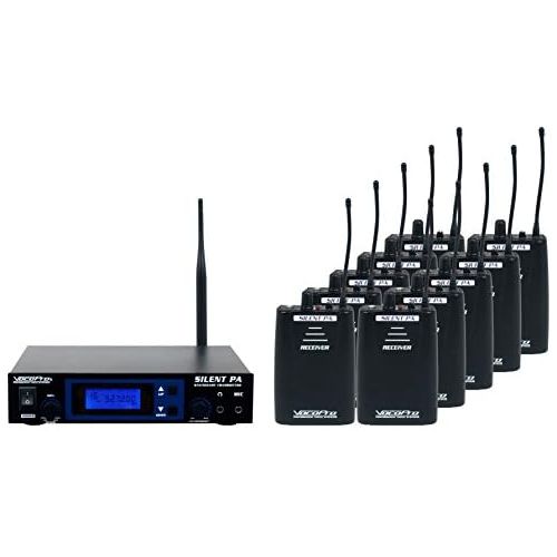  VocoPro VOCOPRO SilentPA-Seminar10 16-Channel UHF Wireless Audio Broadcast System