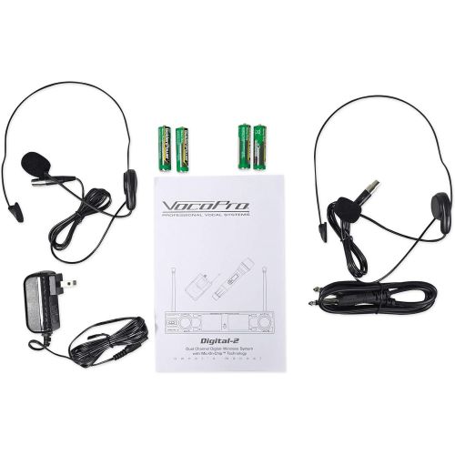  VocoPro VOCOPRO Wireless Headset Microphone (DIGITAL-2HEADSET)