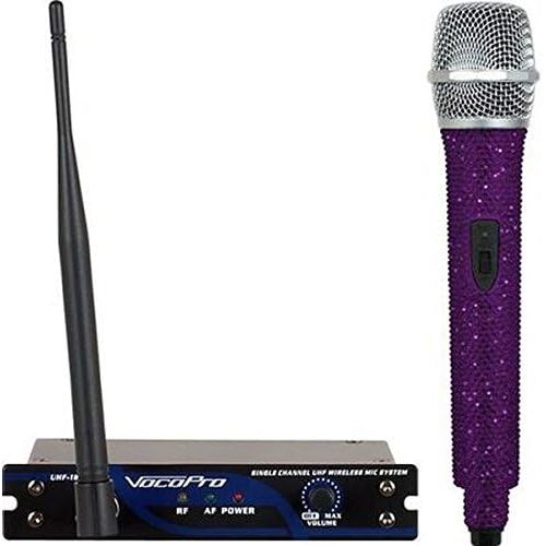  VocoPro UHF-18 DIAMOND - O Wireless Microphone System, Ruby