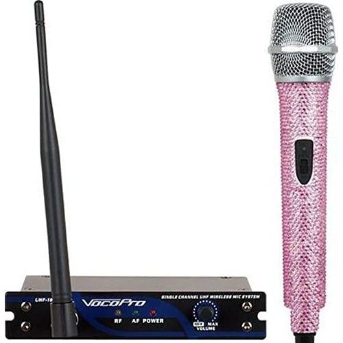  VocoPro UHF-18 DIAMOND - O Wireless Microphone System, Ruby
