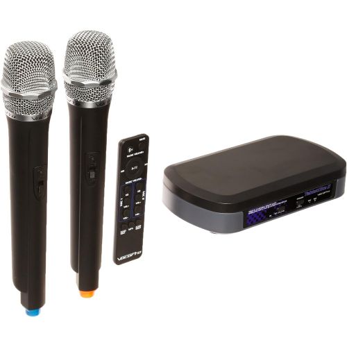  VocoPro TabletOke-II Digital Karaoke Mixer with Wireless Mics & Bluetooth Receiver