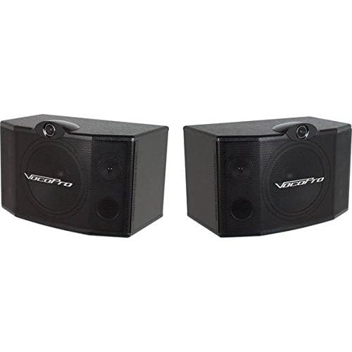  VocoPro SV-500 10-Inch 3-Way Vocal Speaker (Pair)