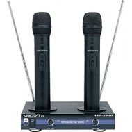VocoPro VHF-3300 2 Channel VHF Rechargeable Wireless Microphone System