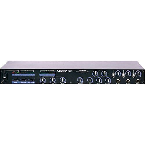  VocoPro DA-1000 Pro Professional 3 Mic Digital Echo Mixer