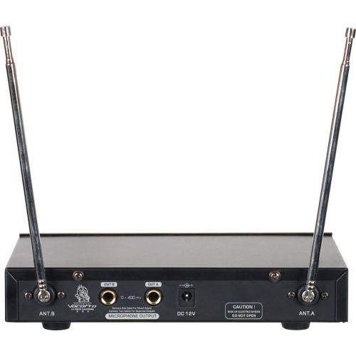  VocoPro VHF-3005 Dual Channel VHF Wireless Microphone System