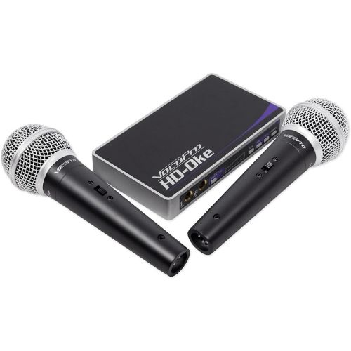  VocoPro Vocopro HD-OKE Karaoke Dual Microphone Mic Mixer For Home Theater System