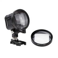 Vodafor 58mm Professional Underwater Photography Close-Up Macro Filter Lens 10X Magnificatoin High Definition Lens for GoPro HERO5 Session,HERO4 Session and Hero Session Camera Body