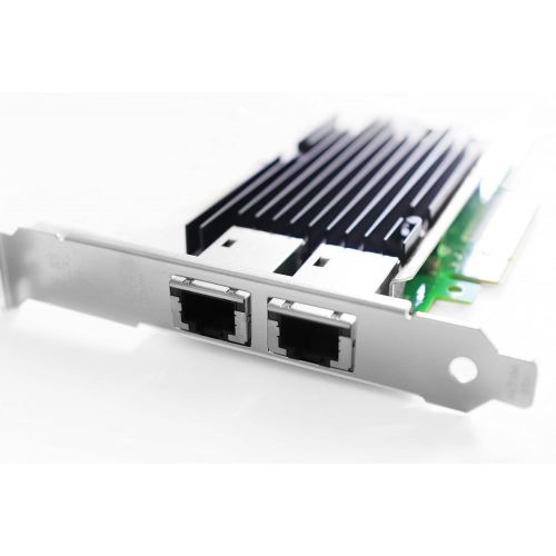  Vogzone for Intel X540-T2 10GbE Converged Network Adapter(NIC) Dual Copper RJ45 Port PCI Express 2.1 X8