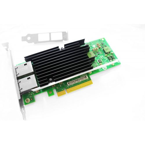  Vogzone for Intel X540-T2 10GbE Converged Network Adapter(NIC) Dual Copper RJ45 Port PCI Express 2.1 X8