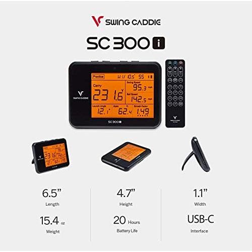  Voice Caddie Swing Caddie SC300 & SC300i Portable Golf Launch Monitor