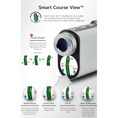  Voice Caddie SL2 Laser Rangefinder / Official Rangefinder of The LPGA