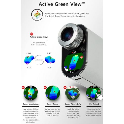  Voice Caddie SL2 Laser Rangefinder / Official Rangefinder of The LPGA