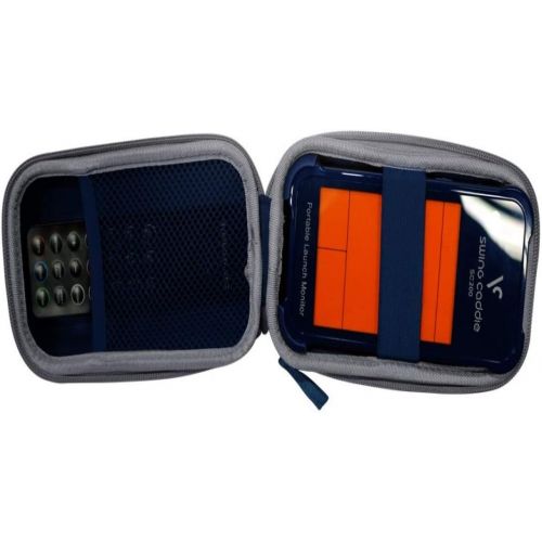  Voice Caddie Swing Caddie Protective Case for SC100 & SC200, Navy/Grey, 6X4X2