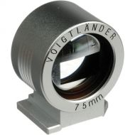 Voigtlander Viewfinder with Brightlines for 75mm Lens - Silver