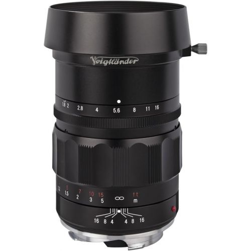  Voigtlander Heliar 75mm f1.8 Lens - Black Chrome