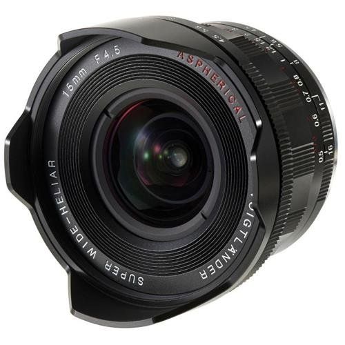  Voigtlander Super Wide Heliar 15mm f4.5 M Mount Aspherical III Lens for Digital Cameras, Manual Focus