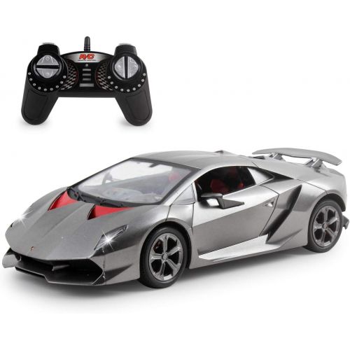  Vokodo RC Super Car 1:18 Scale Remote Control Full Function Easy to Operate Kids Toy Exotic Sports Model with Working LED Headlights Luxury Race Vehicle for Children Boys and Girls