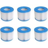 Hot Tub Filter Cartridge Size VI for Bestway, Lay-Z-Spa, Coleman SaluSpa 90352E 58323, 6 Pack