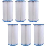 Volca Spares Type A or C Replacement Filter Cartridge Compatible with INTEX Pools, 6 Pack 29000e/59900e