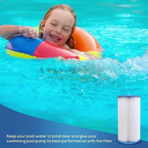  Volca Spares Type A or C Replacement Filter Cartridge Compatible with INTEX Pools, 6 Pack 29000e/59900e