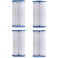 Volca Spares Type A or C Replacement Filter Cartridge Compatible with INTEX Pools, 4 Pack 29000e/59900e