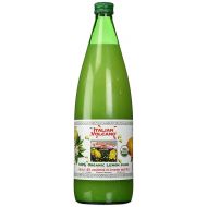Volcano Bursts Organic Italian 100% Organic Lemon Juice In Glass Bottle, 33.8 oz Pack of 1