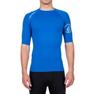 Volcom Mens Solid Short Sleeve 50+ UV Protection Rashguard