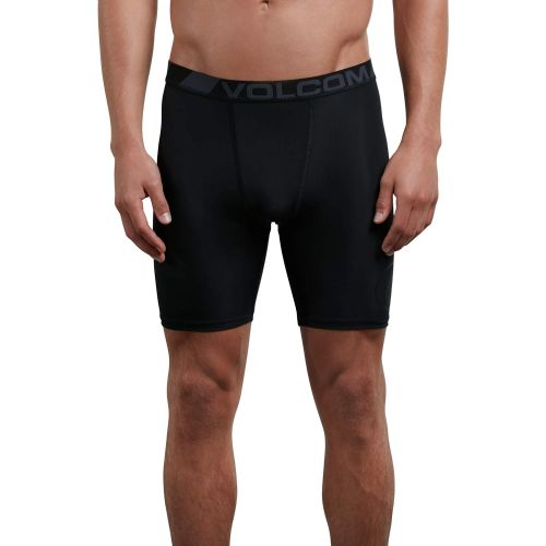  Volcom Mens Jjs Chones Lycra Shorts, Black, Small