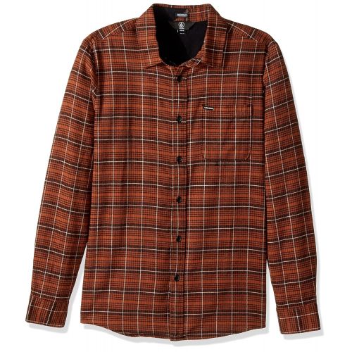  Volcom Mens Brodus Long Sleeve Flannel