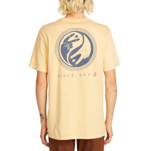  Volcom Mens Peace Off Short Sleeve Tee