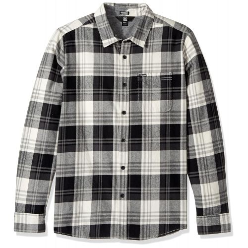  Volcom Mens Caden Long Sleeve Flannel