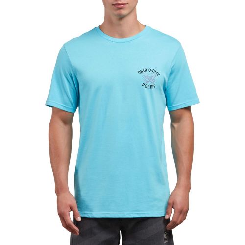  Volcom Mens Pair-o-dice Short Sleeve Graphic Tee