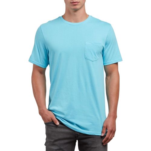  Volcom Mens Solid Pocket T-Shirt