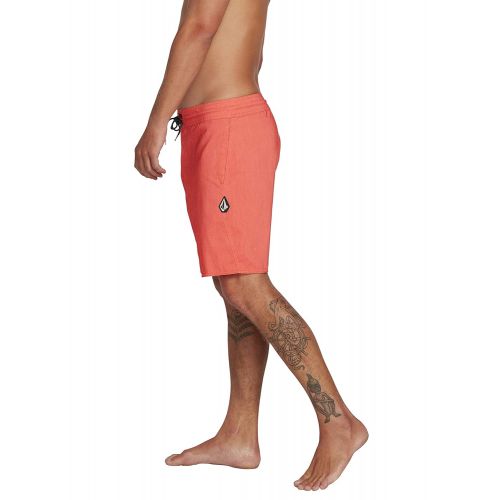  Volcom Mens Solid Stoney 19 Stretchy Boardshort