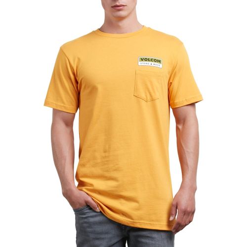  Volcom Mens Transporter Short Sleeve Pocket Tee