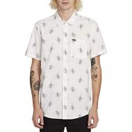 Volcom Mens Marker Fade Button Up Short Sleeve Shirt
