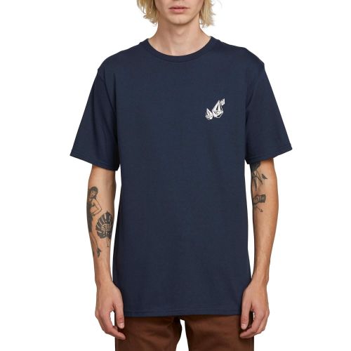  Volcom Mens Lopez Web Basic Short Sleeve Tee