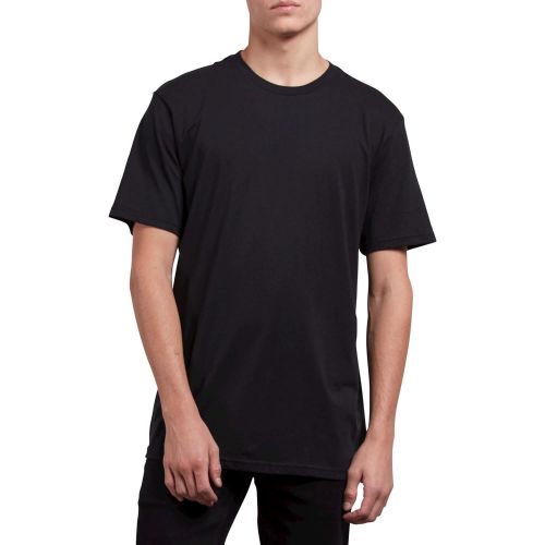  Volcom Mens Premium Basic Fit Solid Short Sleeve Tee