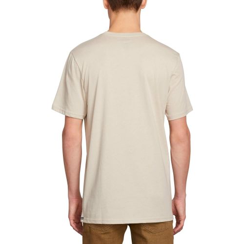  Volcom Mens Pin Line Stone Modern Fit Short Sleeve Shirt