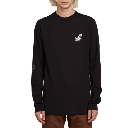  Volcom Mens Lopez Web Basic Long Sleeve Tee