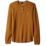 Volcom Mens Layer Stone Long Sleeve Modern Knit Henley Shirt