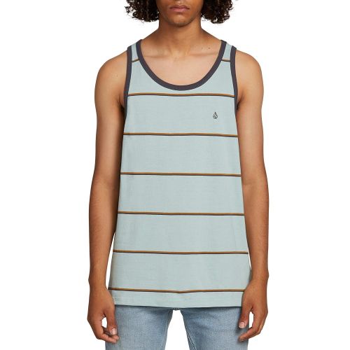  Volcom Mens Shaneo Striped Tank Top