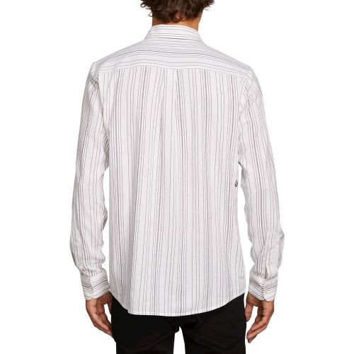  Volcom Mens Clasher Long Sleeve Button Up Shirt