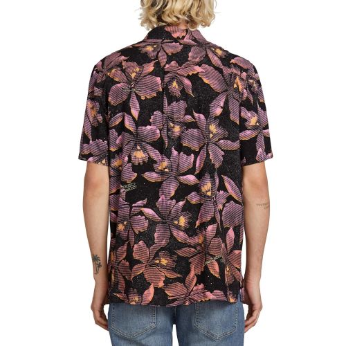  Volcom Mens Resorto Vallarta Short Sleeve Button Up Shirt