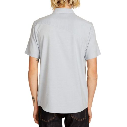  Volcom Mens Everett Oxford Short Sleeve Shirt