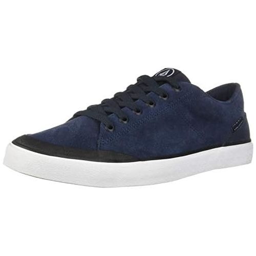  Volcom Mens Leeds Suede Vulcanized Skate Shoe