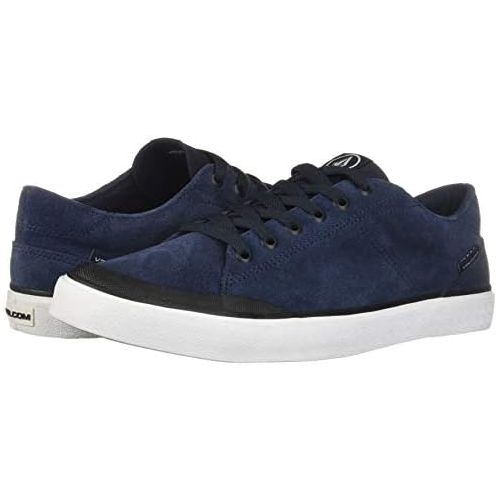  Volcom Mens Leeds Suede Vulcanized Skate Shoe