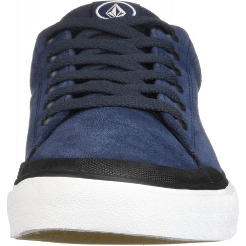  Volcom Mens Leeds Suede Vulcanized Skate Shoe