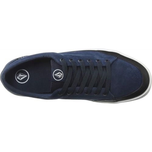  Volcom Mens Leeds Suede Vulcanized Skate Shoe