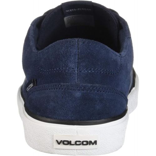  Volcom Mens Leeds Suede Vulcanized Skate Shoe